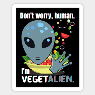 VegetAlien - Funny Alien Magnet